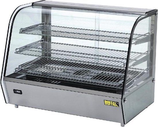 Vogue Buffalo warmhoudvitrine 160L