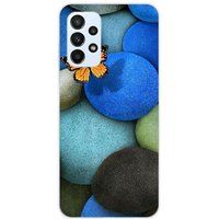 Samsung Blue Pebble Butterfly Silicone Case for Galaxy A23 4G/5G