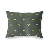 BonaMaison Decoratieve kussensloop, neon geel-Fume gooien kussenhoezen, decoratieve kussenslopen voor woonkamer, bank, slaapkamer, maat: 45x60 cm - ontworpen en vervaardigd in Turkije