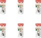 Bolsius True Scents Bandes parfumées Vanille 60 ml Pack avantageux 6 pièces