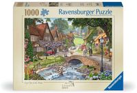 Ravensburger Leisure Days No.13: Rustige Dagen aan de Beek - 1000 stukjes Legpuzzel