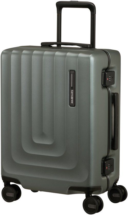 Samsonite Koffer - Focus spinner 55/20 handbagage - Matt Sage Khaki - 40 l
