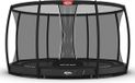 BERG Champion InGround 330 Trampoline - Rond - Veiligheidsnet Deluxe - AirFlow Pro Springdoek - TwinSpring - Grijs