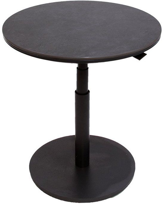 Oosterik Home Padroni bijzettafel midnight grey stone dia. 59 cm