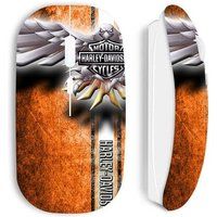 Harley Davidson Witte Draadloze Muis Motor Eagle