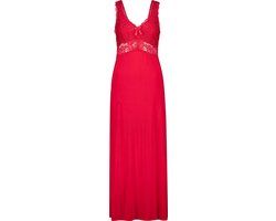 Hunkemöller Lange slipdress Negligé Nora Lace lang - tango red - 2XS