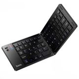 Hoco DI81 Opvouwbaar Bluetooth Toetsenbord - Zwart