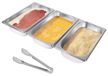 Inox Breading Dish Set pour Cuisiner et Pâtisser