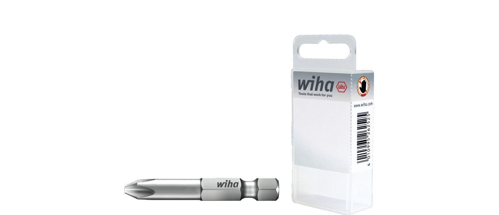 Wiha Bitset Professional 50mm (¼") Phillips (PH1) VE=2 - 38706