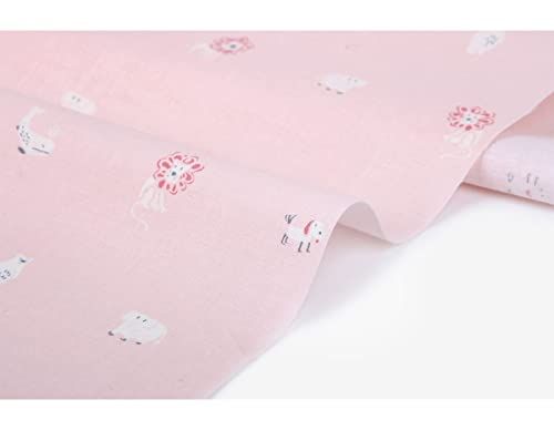 Dailylike Bedrukte stof, meerkleurig, 1,60 x 3 m, 316 - 8428885370704