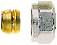 IMI Hydronic Engineering HEIMEIER Klemkoppeling vernikkeld voor Cu- u.stalen buis 16mm en M 24x1,5 AG, 3800-16.351