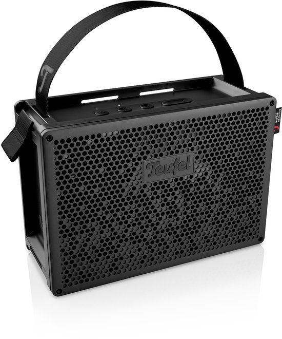 Teufel MYND - Portable bluetooth stereospeaker - Waterdicht IPX67, Tot 42 uur batterij - zwart