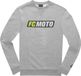 FC-Moto Ageless-SW trui, lichtgrijs, maat M