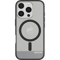 Incase - Achterzijde behuizing voor mobiele telefoon - slank - geschikt voor MagSafe - thermoplastic polyurethaan (TPU), polycarbonaat - zwart/doorschijnend - voor Apple iPhone 16 Pro