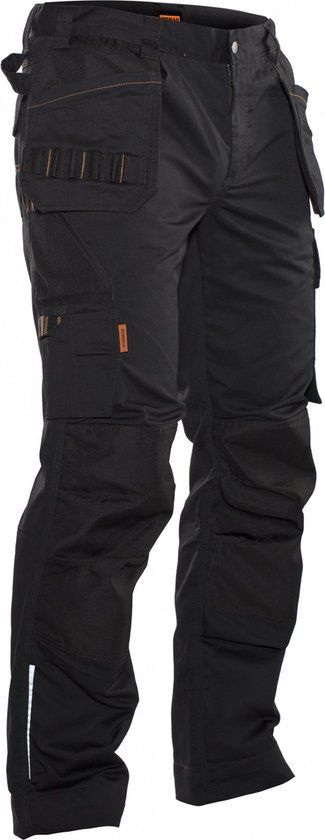 JOBMAN 2322 Werkbroek Holsterpockets - Maat 50 - Zwart