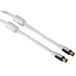 Hama Câble coaxial 1,5 m blanc