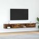 Maison Exclusive - Meuble TV, 2 pièces, chêne fumé, 100x31x25,5 cm, panneau de particules