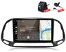 Fiat Doblo 2015-2019 Autoradio avec caméra et microphone, 4+64 Go, Carplay, Android Auto, GPS, Wi-Fi, Bluetooth, DAB+, RDS, 9 pouces