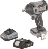Procraft Industrial IW550Abb accu slagmoersleutel 20 V 550 Nm 1/2" + 1x accu 2,0 Ah + oplader