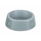 Trixie Voerbak/Drinkbak Hond Dogs Keramiek Grijsblauw 1 ltr 20 cm