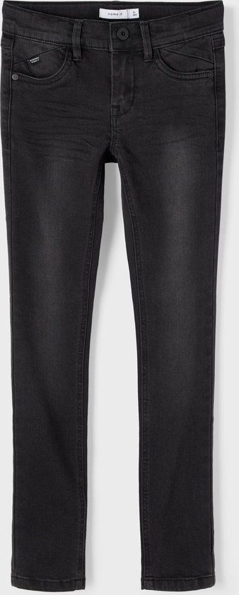 NAME IT NKMPETE Skinny Jeans Kids - Black Denim - Size 164