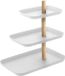 Yamazaki Accessoirestandaard met Draaibare Trays - Rin - Wit