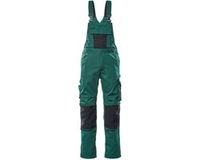 Mascot Unique Amerikaanse overall met kniezakken 12169-442 - Groen/Zwart - C54