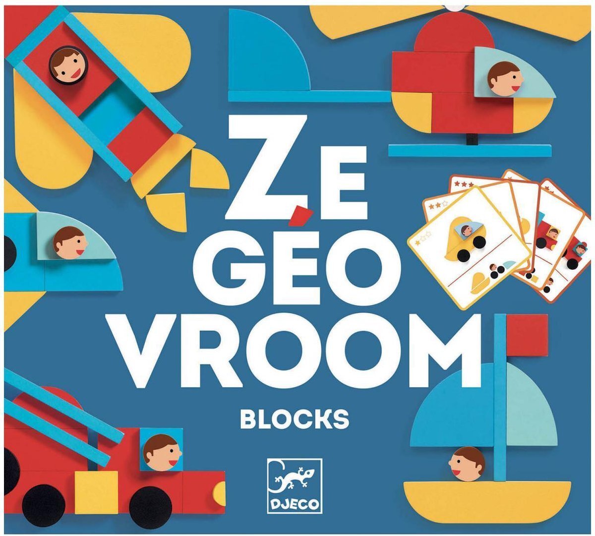 djeco Djeco Puzzel Geovroom