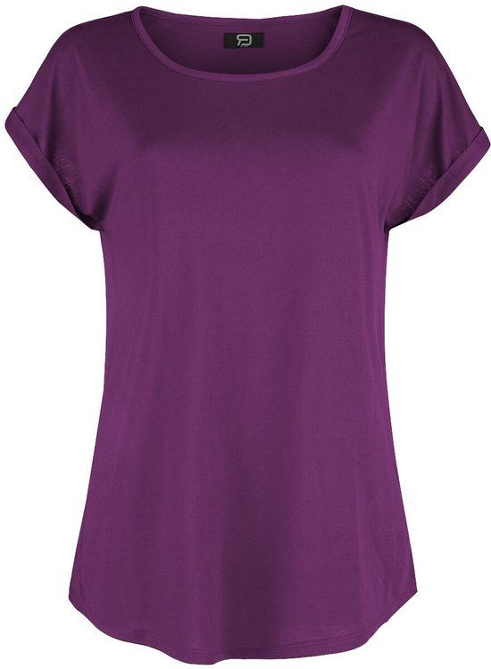 R.E.D. by EMP R.E.D. Rock-Engineered Design Basic t-shirt - Dames - XL - Lila