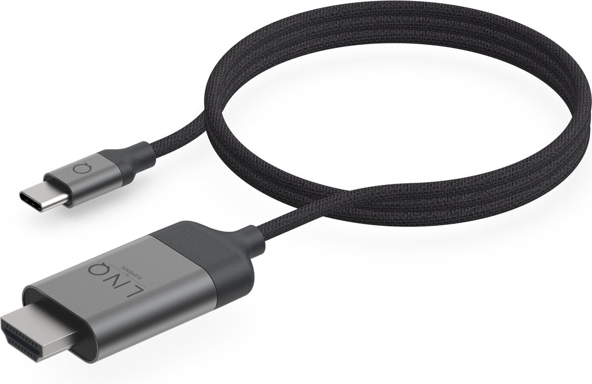 LINQ byELEMENTS USB C to HDMI Kabel 2m