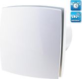 Vents Design badkamerventilator 125mm | Timer en vochtsensor - 167 m³/h - Wit