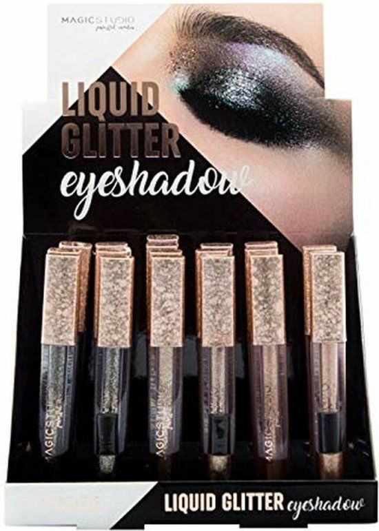 Magic Studio Oogschaduw Magic Studio Liquid Glitter (3 ml) (1 uds)