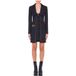Moschino Shrug en laine jacquard bleu