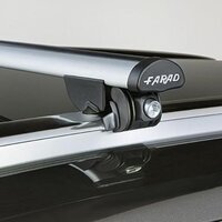 Farad Beamar 3 120cm Dakdragers - Aluminium - 100kg - Gesloten Dakrails