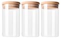 Set de 2 bocaux de stockage hermétiques - 700 ml par pot