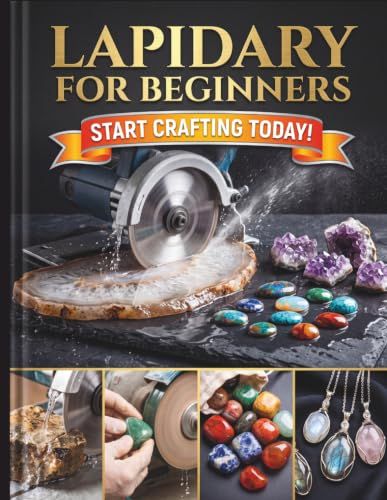 LAPIDARY FOR BEGINNERS: The Ultimate Guide to Transforming Rough Rocks into Stunning Gemstones, Cabochons, and Custom Jewelry