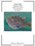 Exotic Marianne North Exotic Fish Cross Stitch Pattern - Regular Size Edition
