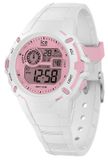 Ice Watch ICE digit explorer - White pink 024001 Horloge - Siliconen - Wit - Ø 41 mm