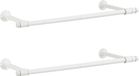 Merkloos Stalen Garderoberails - Ophangrek - Kleerhanger - Max. Belasting 60kg - 30cm x 84cm x 7cm