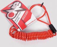 one Alarm- en antidiefstalapparaat voor motor, Wielklem, Rood