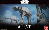Revell Modelbouwpakket Ruimtevaart - 01205 Bandai AT-AT - Star Wars Plastic - 1:144 - Modelbouw