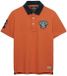 Superdry Vintage Pique Rugby Korte Mouw Poloshirt Oranje L Man