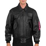 ALPHA INDUSTRIES Tussenjas zwart