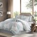 Madison Park Essentials Circulair Aqua Koning Bed in een Tas Tastrooster