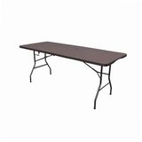 WERKA PRO Klaptafel houtlook 180 x 74 x 74 cm