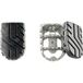 SW-Motech Montageset voor voetsteun Evo KTM/Honda/Kawasaki/Morini/Guzzi/Suz/BMW
