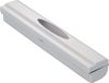 Maximex Foliesnijder Perfect-Cutter, praktische dispenser voor vershoudfolie en aluminiumfolie, foliedispenser van kunststof, 38 x 5,2 x 6,7 cm, lichtgrijs