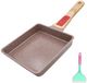Ibenzoa® Tamagoyaki omeletpan met antiaanbaklaag en afneembare handgreep