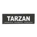 Verwisselbare TARZAN Verwisselbare patches, 1 paar, Maat: klein, zwart