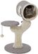 Midwest Homes for Pets kattenboom, model 138S-MRD, Salvador kattenmeubel, met sisal krabmat en uitkijkpunt, paddenstoel/ruitpatroon, klein